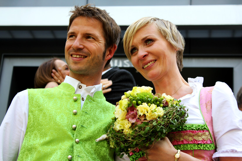 couple de mariage allemand