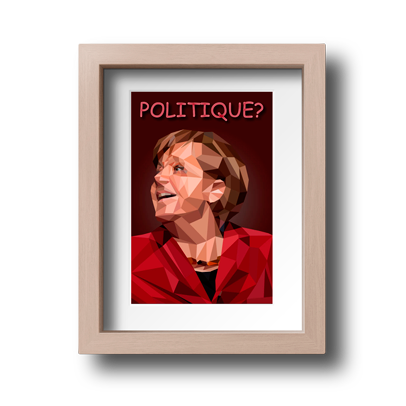 politics artwork mock up
